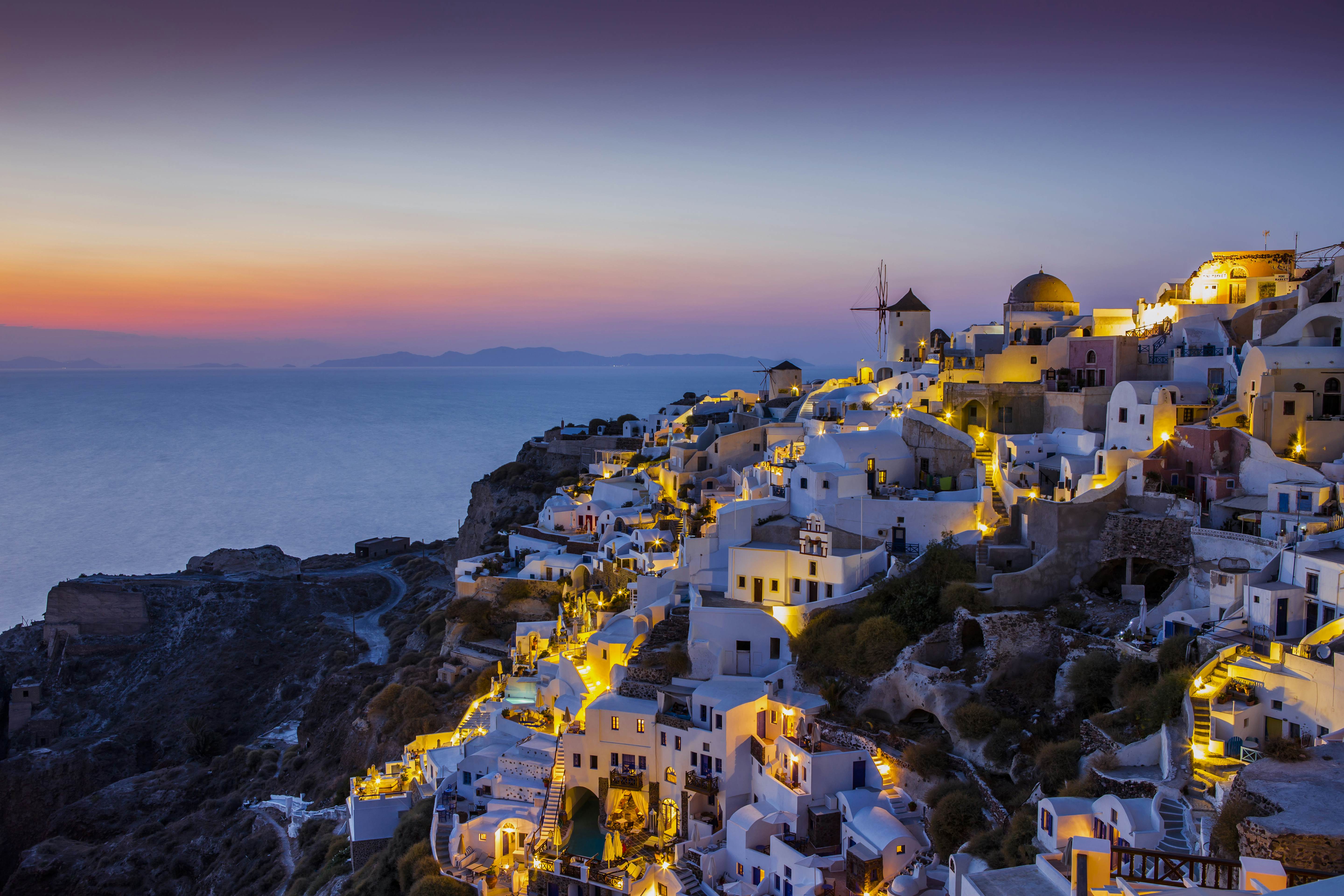 Santorini Travel Cyclades Greece Lonely Planet   GettyImages 188066509 Super  